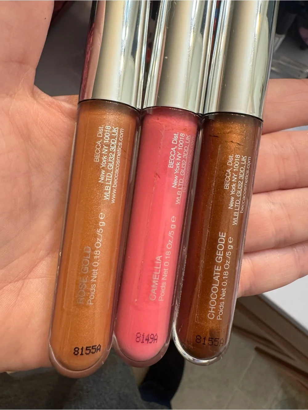 BECCA glow gloss